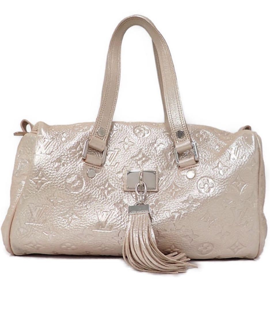 Louis Vuitton Antigua Tote Pink Pre-owned From Japan
