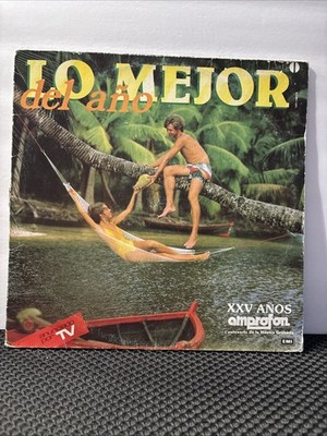LO MEJOR DEL AÑO, FEAT BUKIS / FLAMERS, 1987 MEXICAN  ALBUM  SEXY COVER EMI VG+