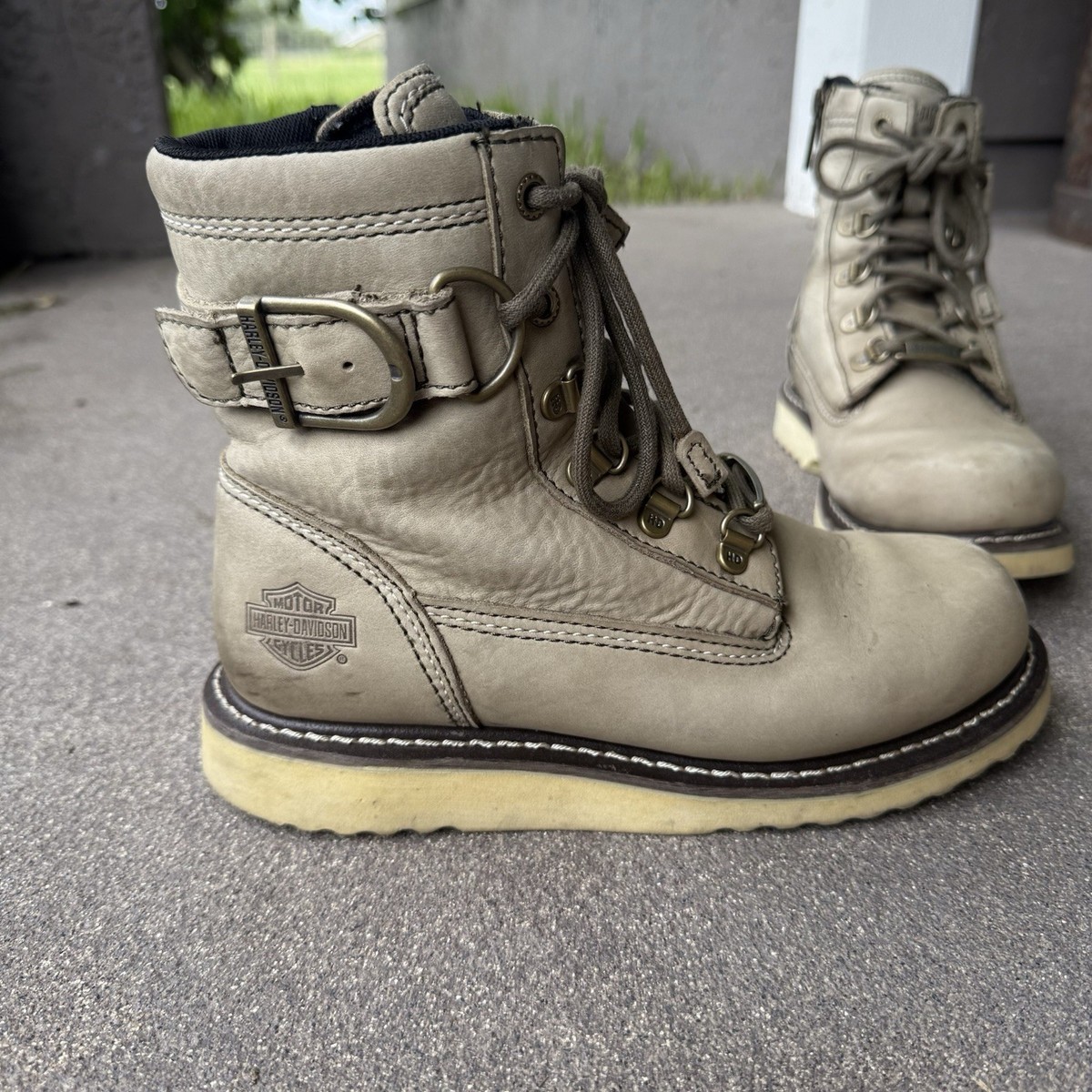 Harley-Davidson Boots Marconi Women's Motorcycle Riding Sand