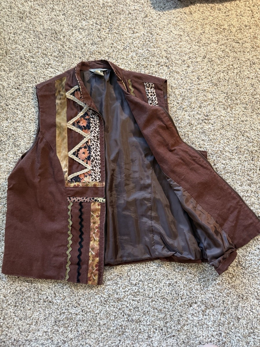 Stonebridge women's patchwork vest View 2