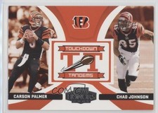 2005 Playoff Honors Touchdown Tandems Carson Palmer Chad Johnson #TT-4 1u9