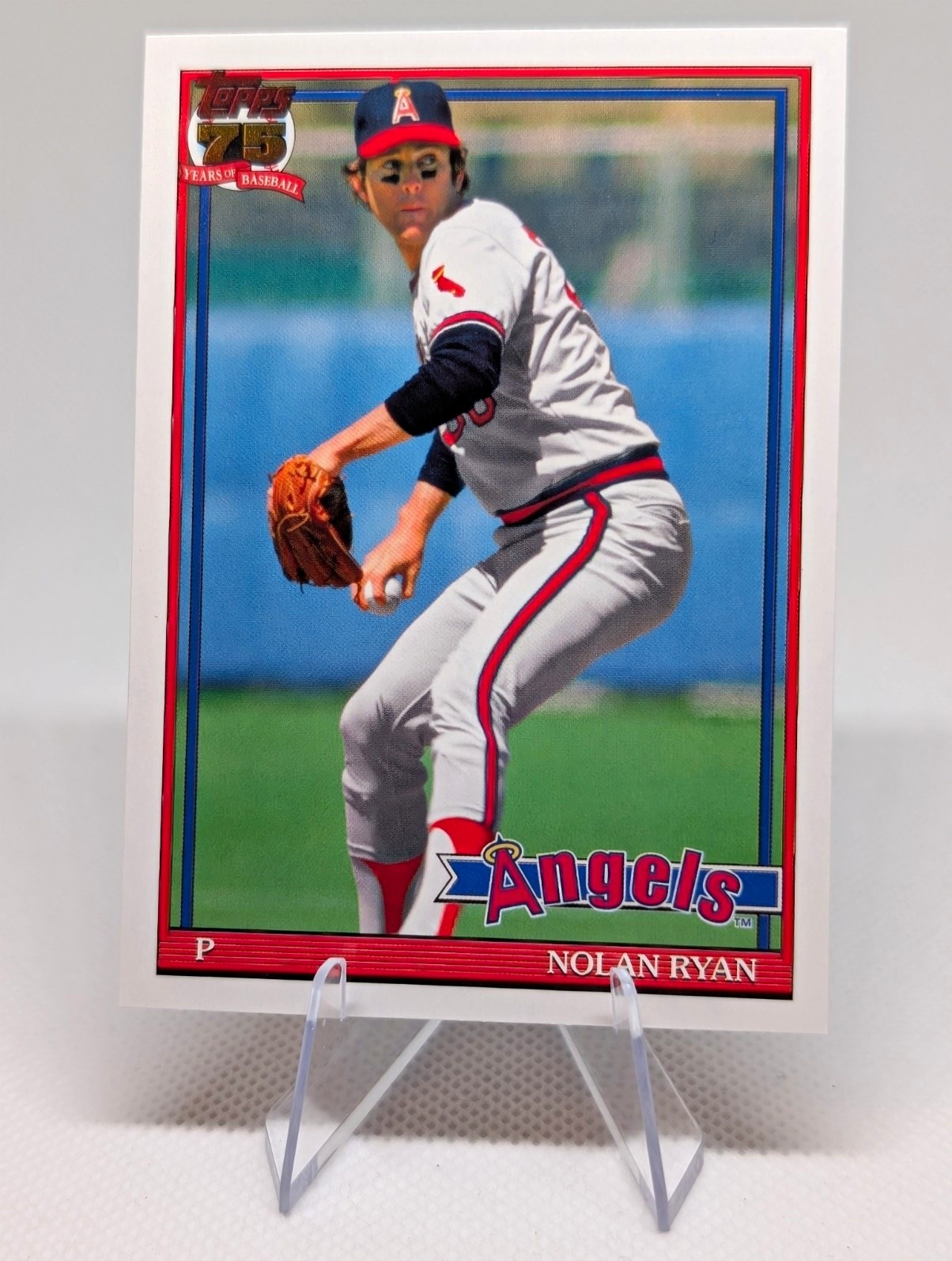 2026 Topps Series 2 Nolan Ryan California Angels 75th Anniversary #91B2-36