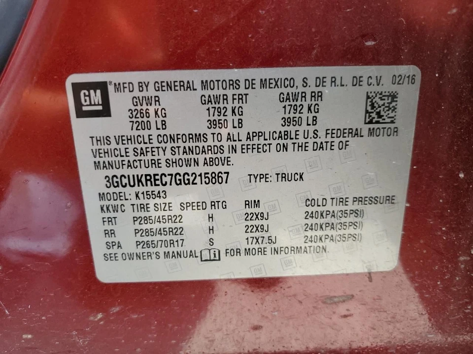 Motor soplador delantero compatible con 15-20 ESCALADE 445540 Foto 2 de 4