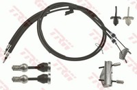 TRW Handbremsseil Bremsseil Seilzug Feststellbremse Hinten Hinten Links Links