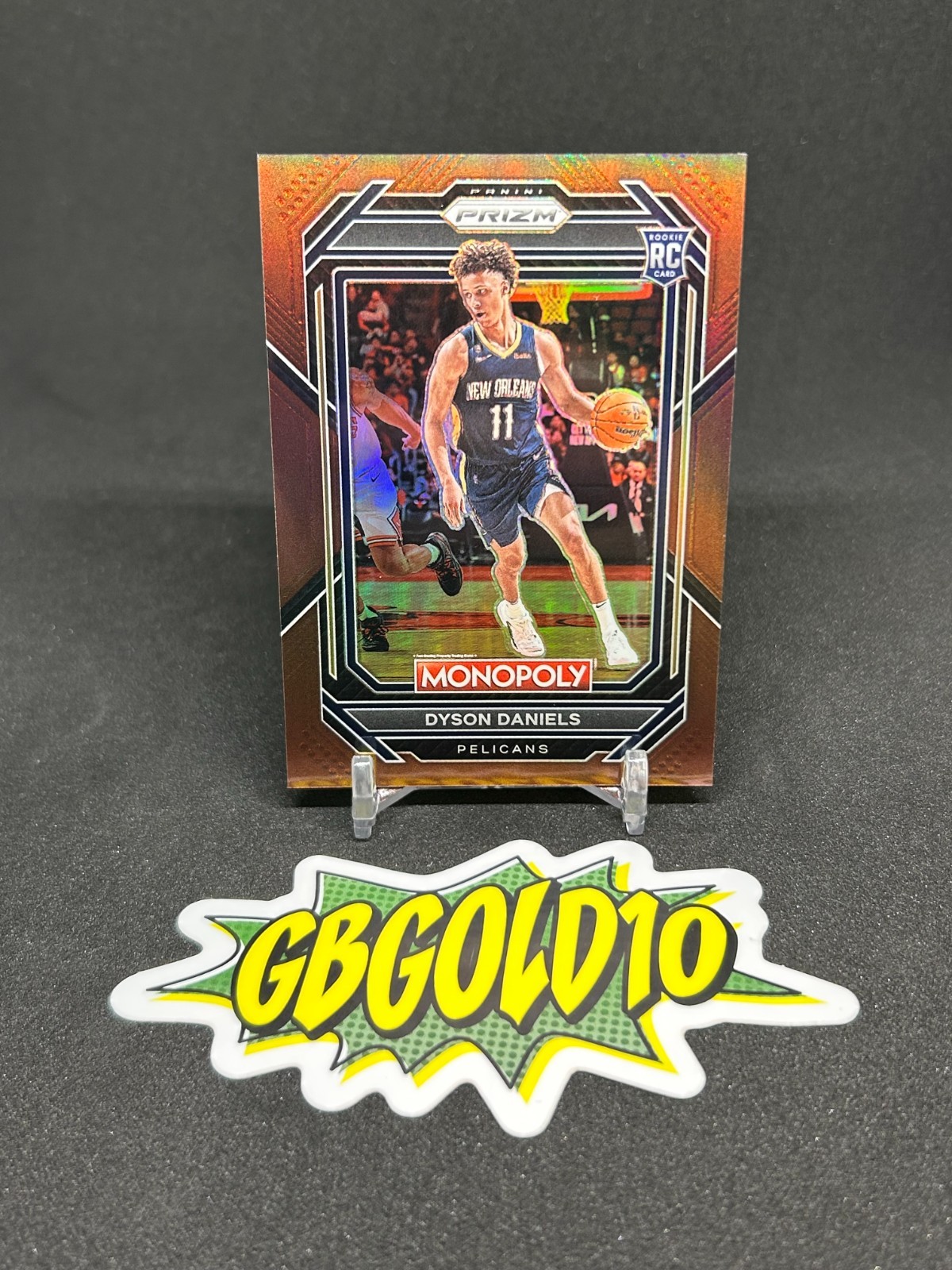 2022-23 Panini Prizm Monopoly - Dyson Daniels #57 Bronze /249 RC