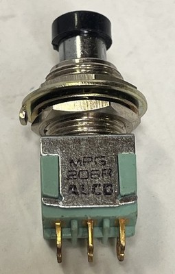 TE Connectivity / Alcoswitch Brand MPG -206R Switch Push Button Switch