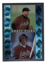 1998 Topps Chrome 490 Darnell McDonald / Ntema Ndungidi Rookie Baltimore Orioles