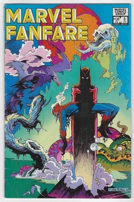 Marvel Fanfare #6 Marvel Comics (1983 1st series) GD+