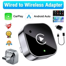 2025 USB Wireless CarPlay Adapter For iPhone Apple Wireless Dongle Plug ＆ Play