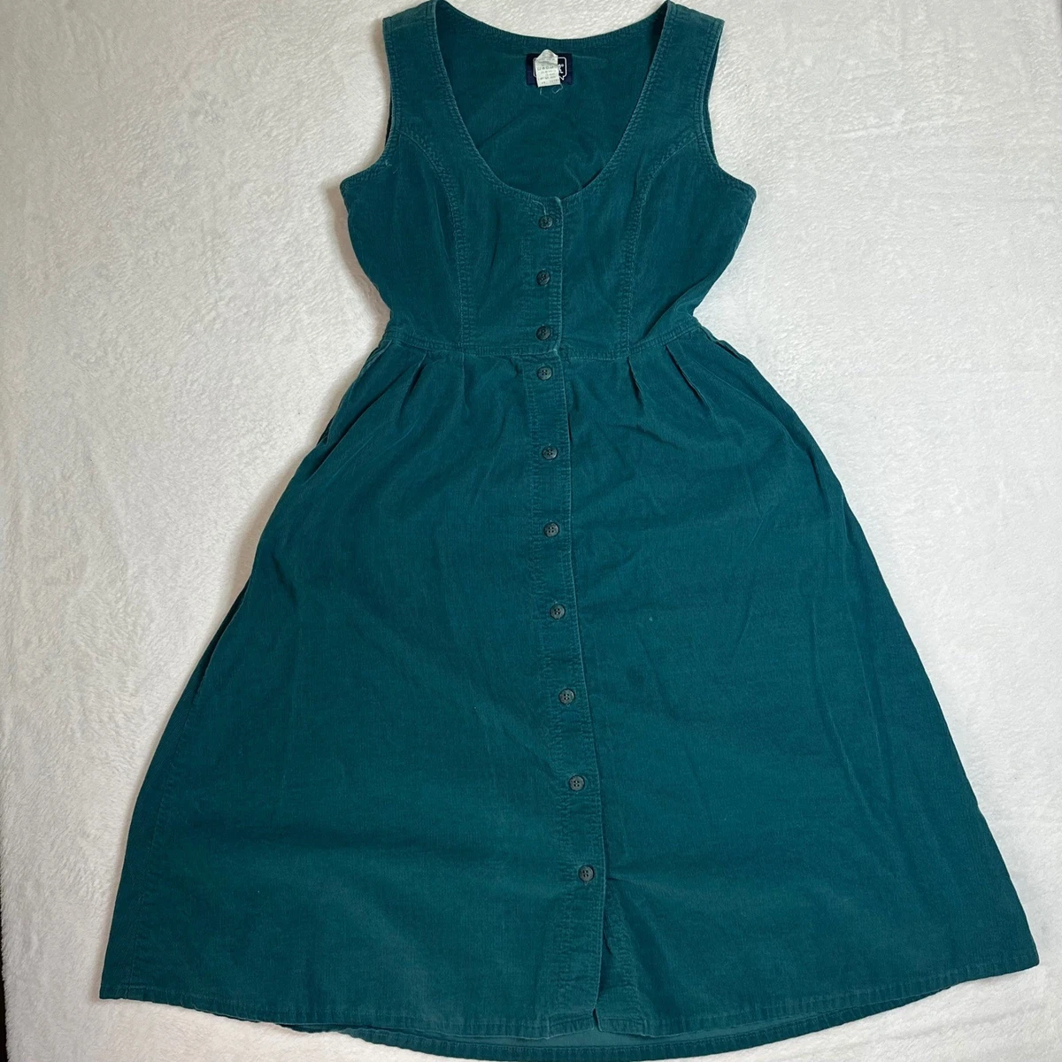 90s corduroy dress Brown Corduroy Long Sleeve Mini Dress - All Dresses