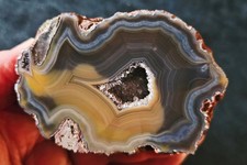 Esemplare da collezione colorato condor agata lucida, San Rafael, Mendoza Argentina