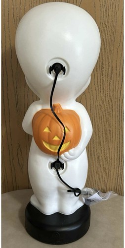 GEMMY 2 Foot Casper the Friendly Ghost Halloween Blow Mold Yard Decor Light NEW - Picture 2 of 3