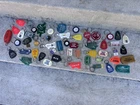 LOT OF COLLECTOR AND VINTAGE KEY CHAINS - corvette - Bank - Coke