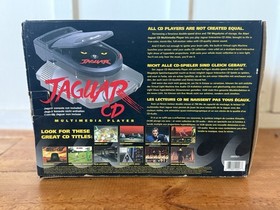 Atari Jaguar CD Console EMPTY BOX ONLY No Console RARE