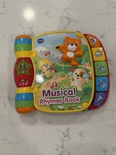 VTech Musical Rhymes Book Baby  Toddler Toy Educational Learning Red 6-36 Month