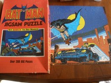 Vintage 1973 National Periodical Pub 200 Pc Puzzle Batman  Robin Boy Wonder