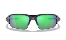Oakley Custom Flak 2.0 Polarized Sunglasses Matte Black w/ PRIZM Deep Water Lens