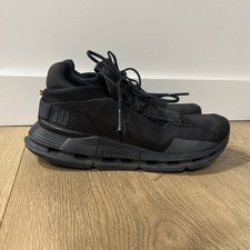 On Cloudnova 2 All Black Women's Size 8 Pre-Owned