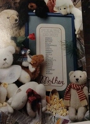 Mother Verb Samplèr OOP Cross Stitch Magazine PATTERN (T)