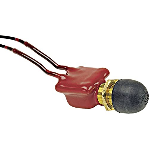 2-Pack Push Button Switch 12V 10A Waterproof IP65 for Vehicles