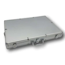 MRC POKER Aluminum Poker Chip Case (1000 chips Aluminum Case)