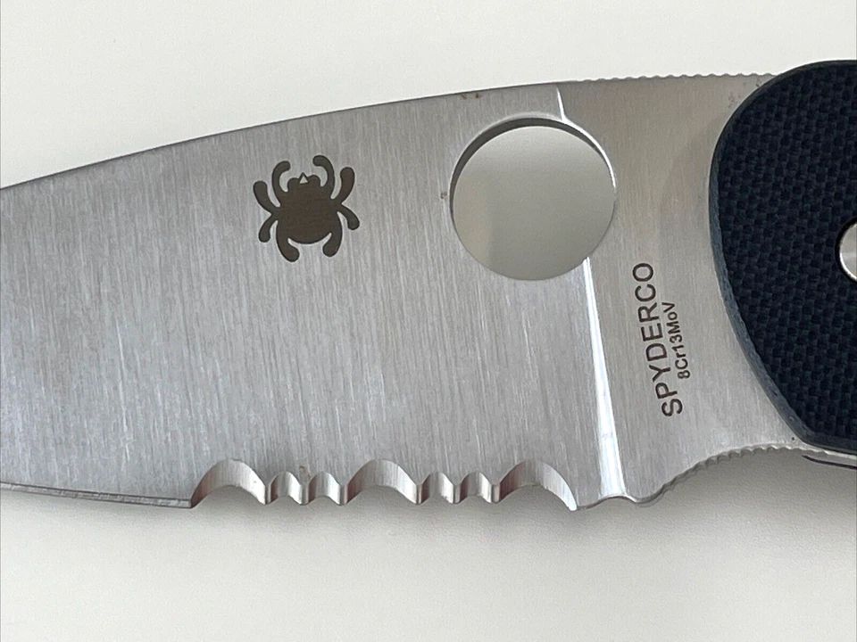 Cuchillo Plegable Spyderco C245G Énfasis G-10 Foto 2 de 4