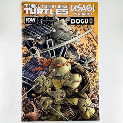 TMNT Usagi Yojimbo Wherewhen #3 Peterson 1:50 Variante NM - Photo 1/2