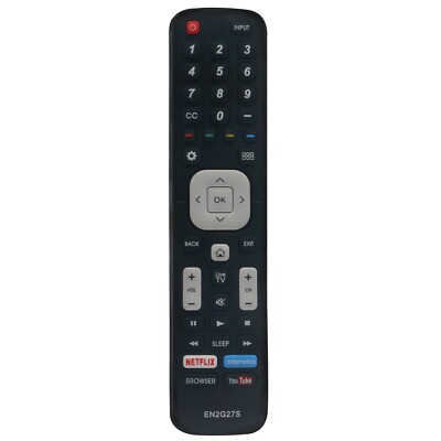 EN2G27S Replace Remote Control Fit for Sharp Smart LCD LED TV Aquos LC-40N5000U