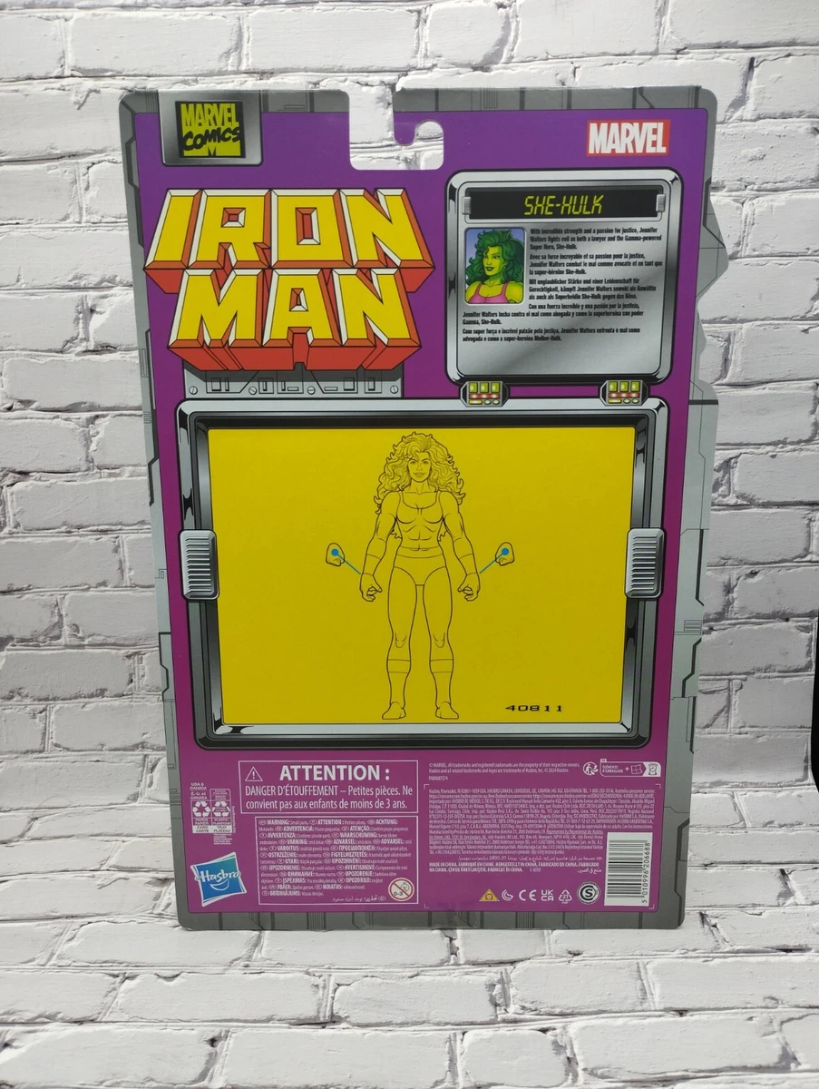 Marvel Legends She Hulk Retro Collection Iron Man