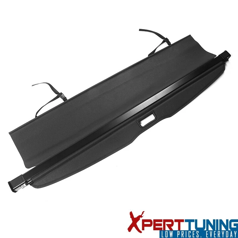 Fits 10-24 Toyota 4Runner N280 Rear Cargo Security Cover Shade Retractable Black Foto 4 de 4