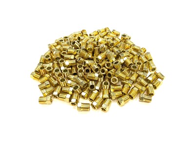 Inverted Flare Steel Brake Line Fittings For 3/16'' Tube 3/8-24 Threads 150pack