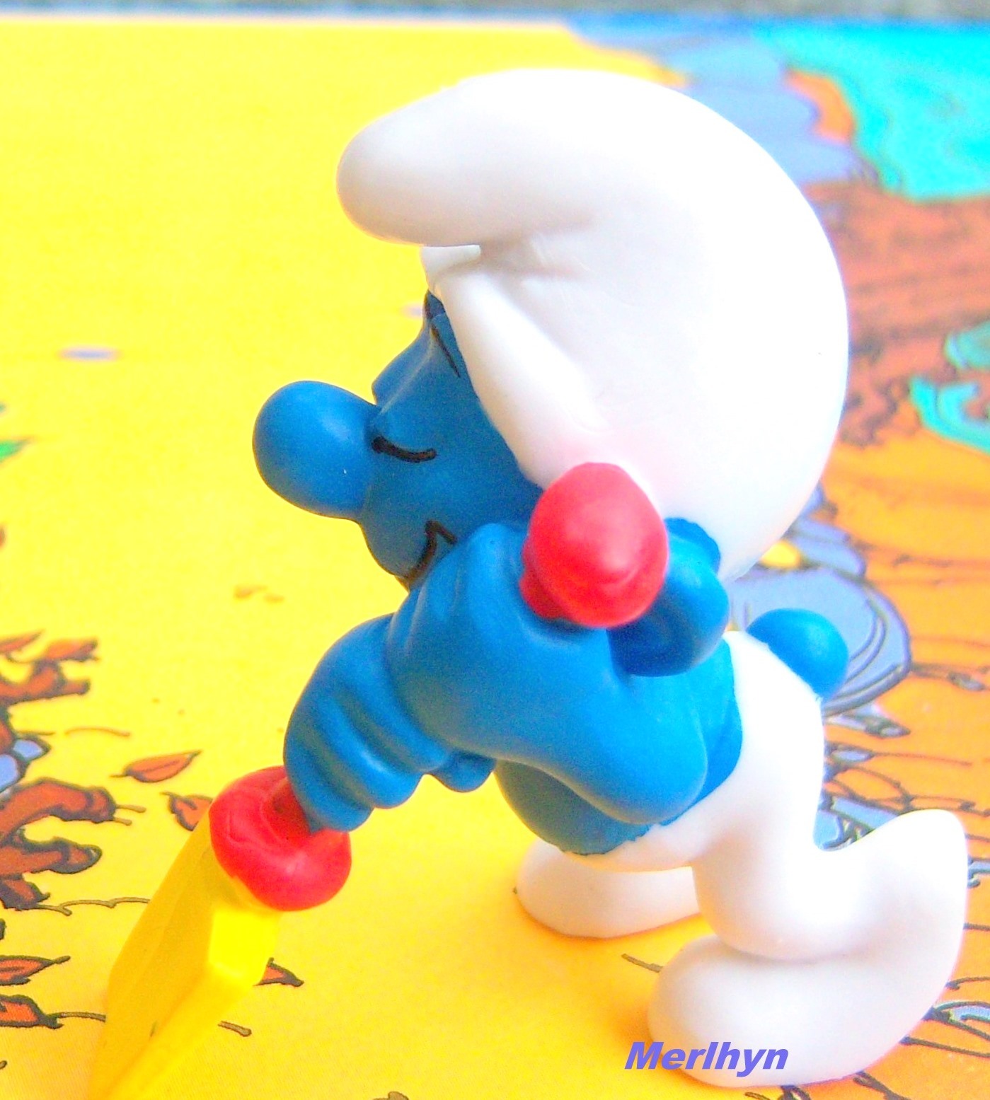 SCHTROUMPF SOCLE - 20024 BONNE ANNEE TBE (Smurf Puffi Pitufo Schlumpf) EUR 24,95 - FR SCHTROUMPF SOCLE - 20024 BONNE ANNEE TBE (Smurf Puffi Pitufo Schlumpf) EUR 24,95 - FR
