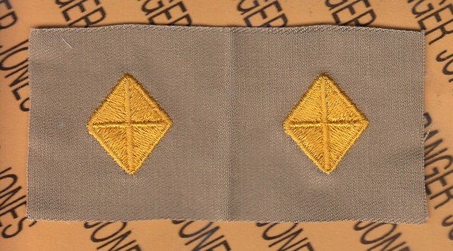 US Army FINANCE CORPS Branch Officer Insignia Sew On 1950 60 S Patch 