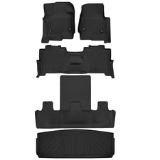  for 2018-2025 Ford Expedition / Expedition Max All Weather Floor Mats Liners