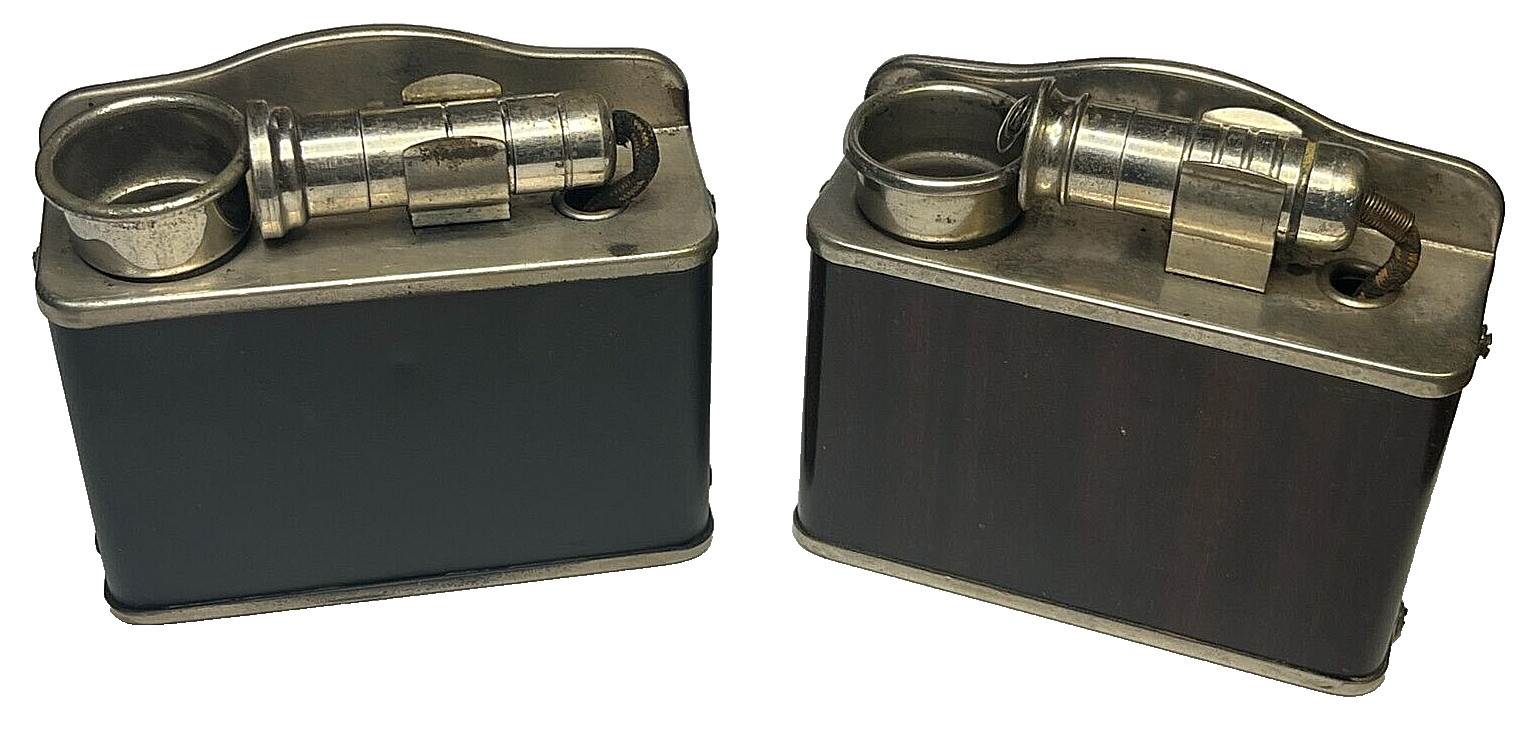PA1R 1920s-30s REAR ASH TRAYS W/PULL CORD LIGHTERS  PACKARD ROLLS ROYCE