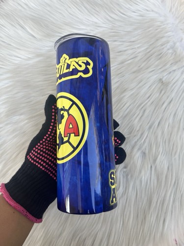 Club América dünner Becher 20 Unzen Edelstahl Aguilas del America - Bild 3 von 7