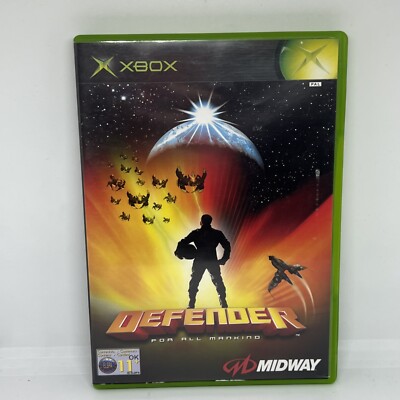Original Xbox Spiel Defender For All Mankind komplett mit Handbuch - PORTOFREI