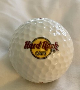 Vintage Hard Rock Cafe Restaurant logo golf ball
