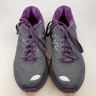 The North Face Ultra Cardiac Grey/Purple Trail Running/Hiking Sneakers Size US 8