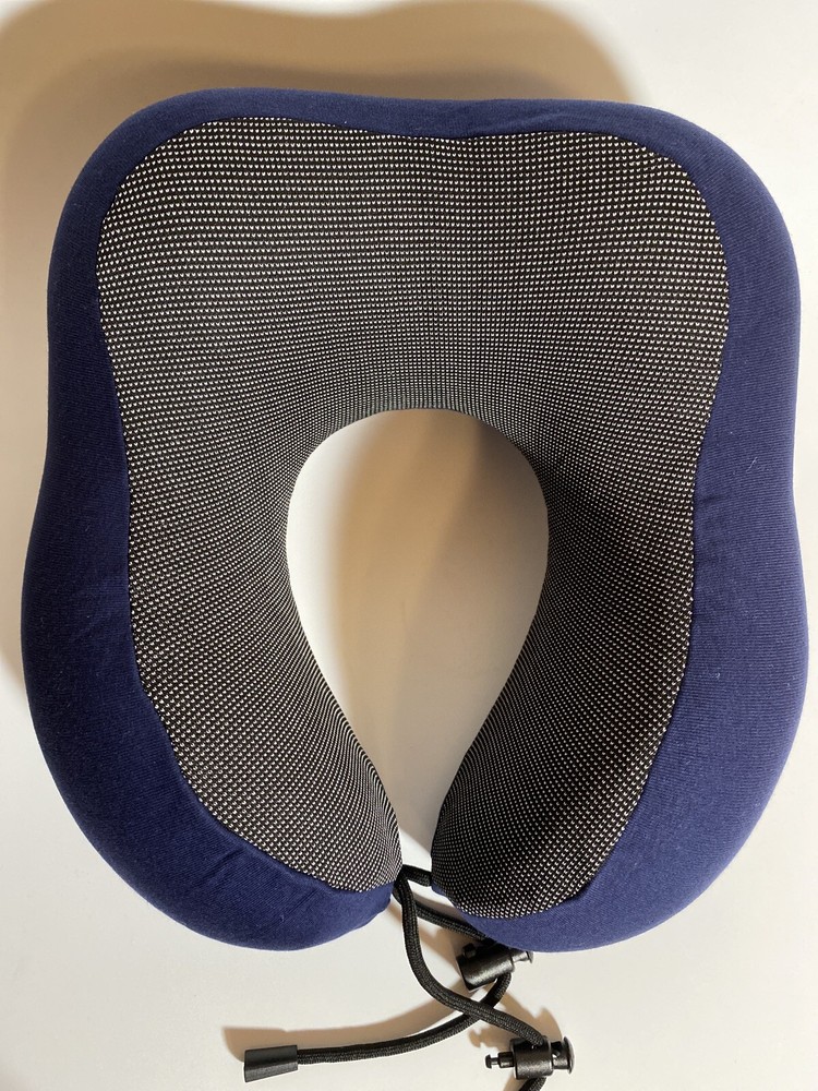 Travel Pillow Memory Foam U shaped Neck Support Head Rest Airplane Soft Cushion
