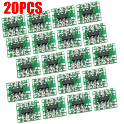 20pc PAM8403 Mini 2 Channel Stereo 3W Class D Audio power Amplifier module Board