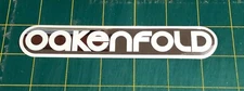 Paul Oakenfold - Bunkka RARE promo sticker 2002