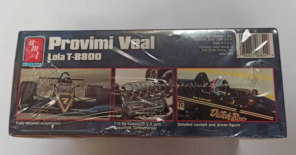 Lola T-8800 Provimi Veal Indycar 1/25 unassembled plastic model kit AMT/Ertl - Immagine 3 di 3