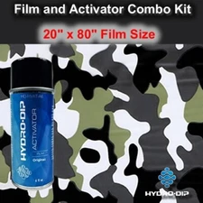 Hydro Dip  Film Activator Combo Kit Moss Camo Camouflage