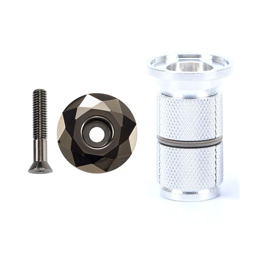 Bike Headset Top Cap Expander Plug Bicycle Stem Fork Expander Headset Cover Bolt - Picture 14 of 16