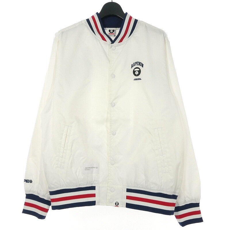 Bathing Ape A Aape 24Aw Now Light Weight Jacket Varsity