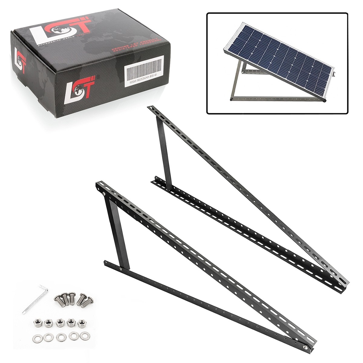 5X Photovoltaic Mounting System Solar Plant Fastening 1050Mm 2.5Mm