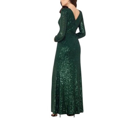 green emerald velvet dress Amazon.com: Xscape Women's Plus Size Off The Shoulder Sweetheart Neckline  Long Lace Dress, Hunter Green, 14W : Clothing, Shoes & Jewelry
