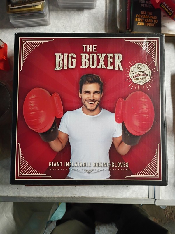Boxing Gloves The Big Boxer Giant Inflatable THE ORIGINAL FUN WORKSHOP NEW