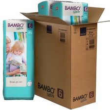 Bambo Nature Hypoallergenic Baby Diapers, Eco-Labeled Diapers, Enhanced Leaka...